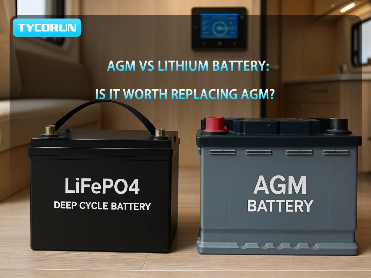 Batterie AGM ou batterie au lithium : faut-il remplacer la batterie AGM ?