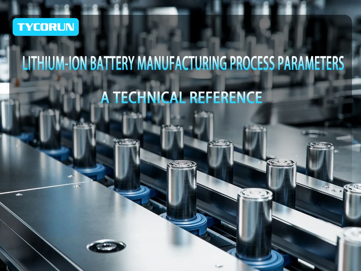Paramètres du processus de fabrication des batteries lithium-ion : un guide technique